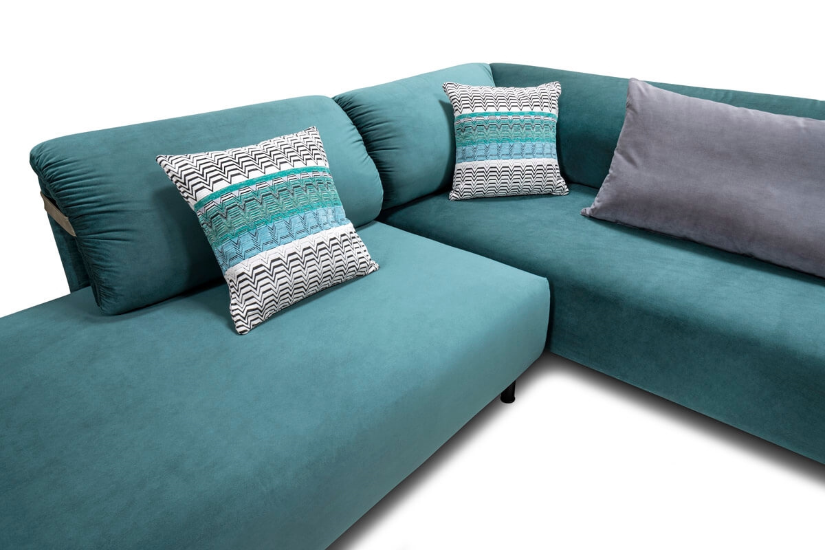 700457-96 ABHIKA ДИВАН ЛАУРА СЛЕВА TEAL  - Вид №3