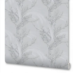 Обои флизелиновые Антураж Veresk серые 1.06 м 89425040