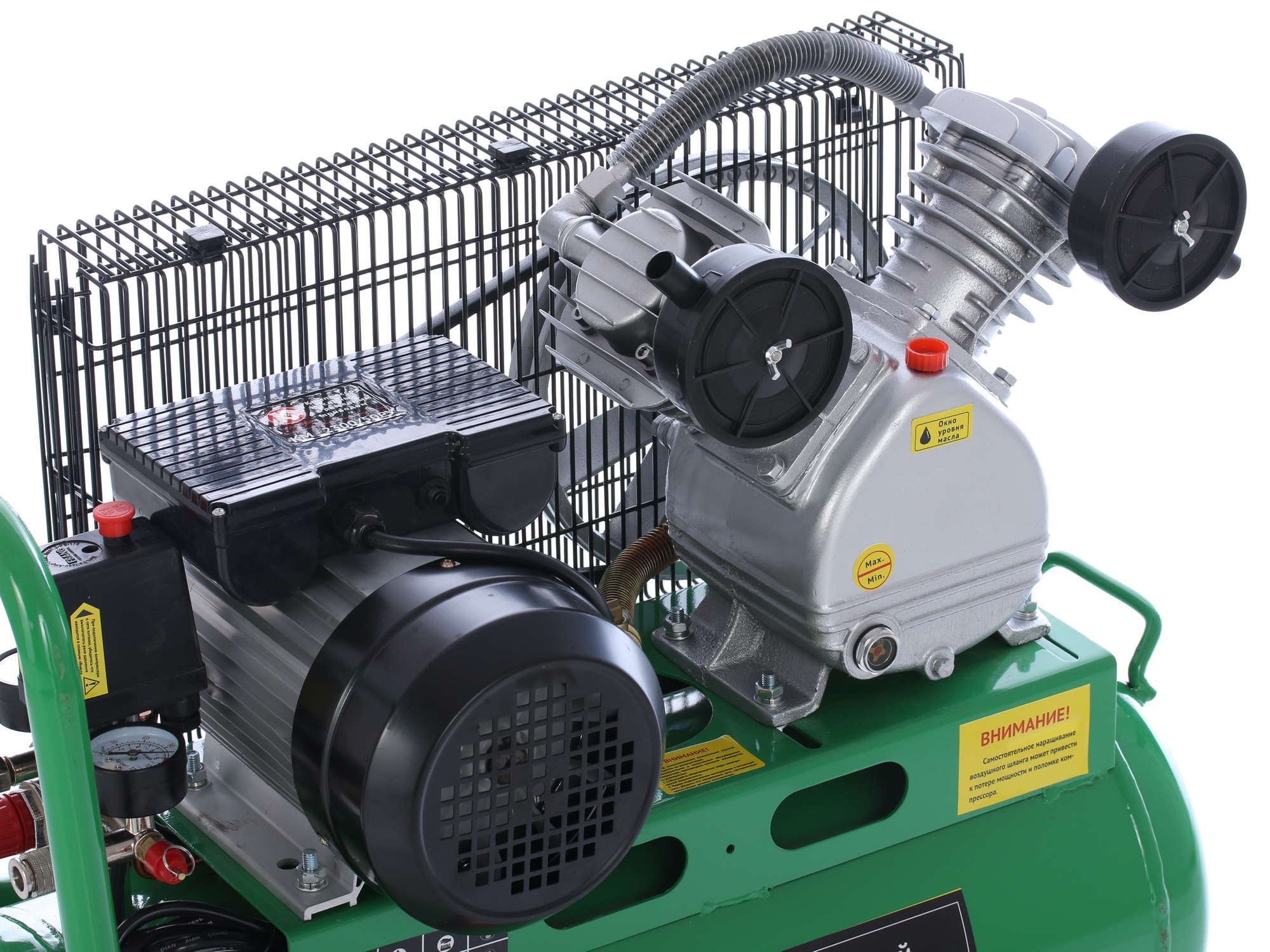 Компрессор поршневой масляный Калибр КМ-2300/50РУ 1241859 STDN-0087102 - Вид №7