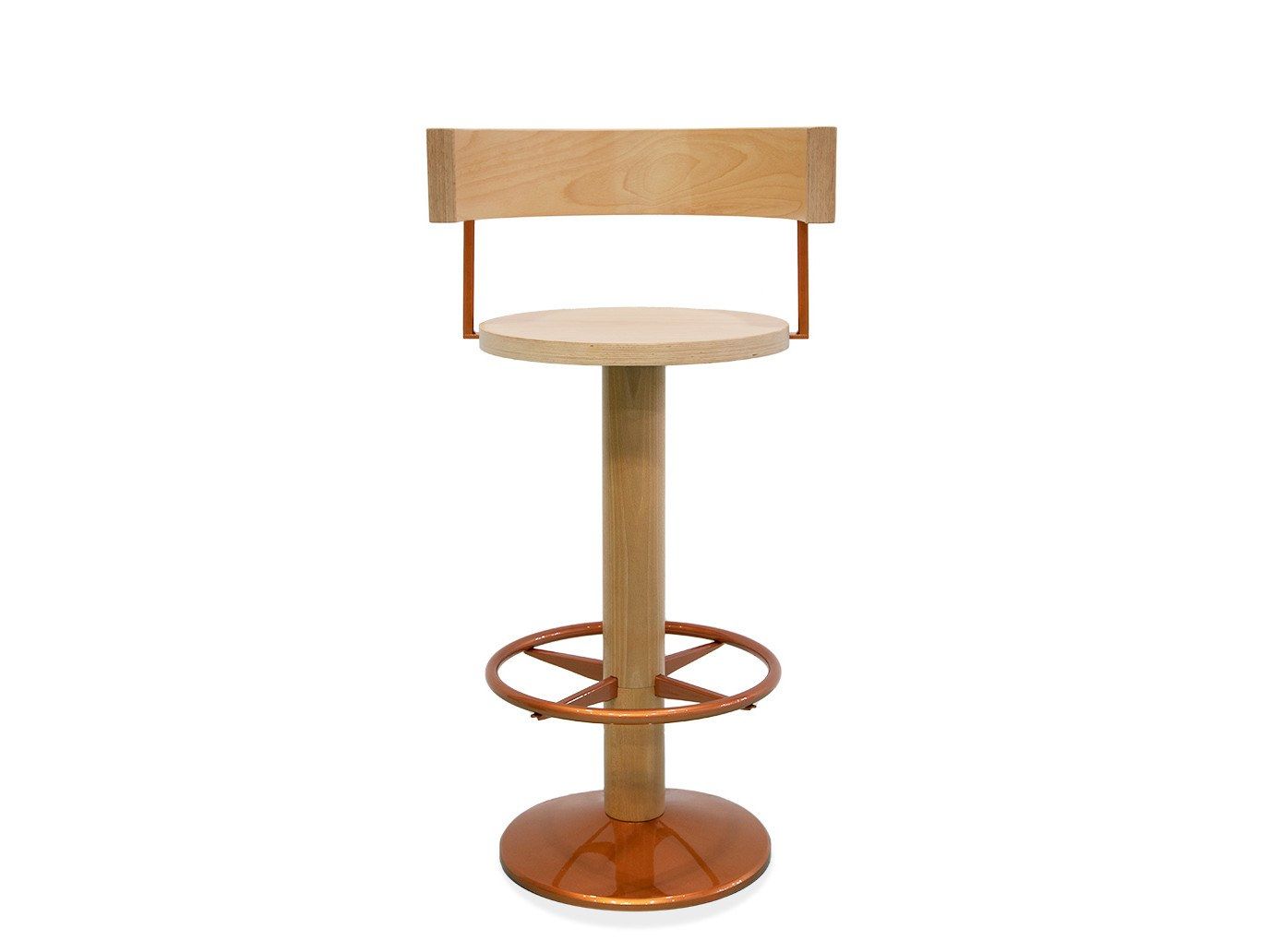 Высокий деревянный стул Vela Arredamenti MILANO ARCH-00092655