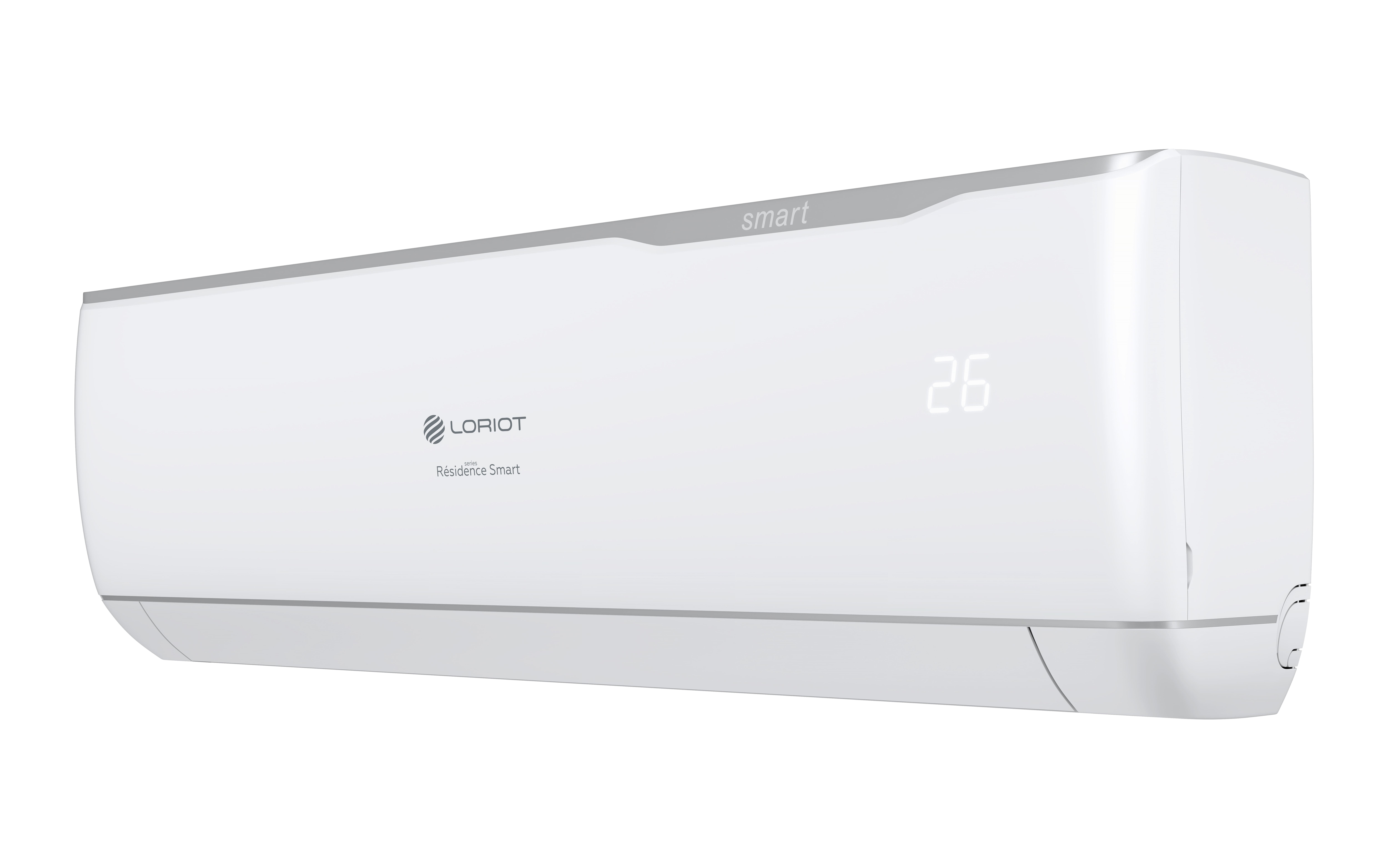 9113852 Кондиционер настенный сплит-система Loriot LAC-24AJ белый STDN-0106571 - Вид №2