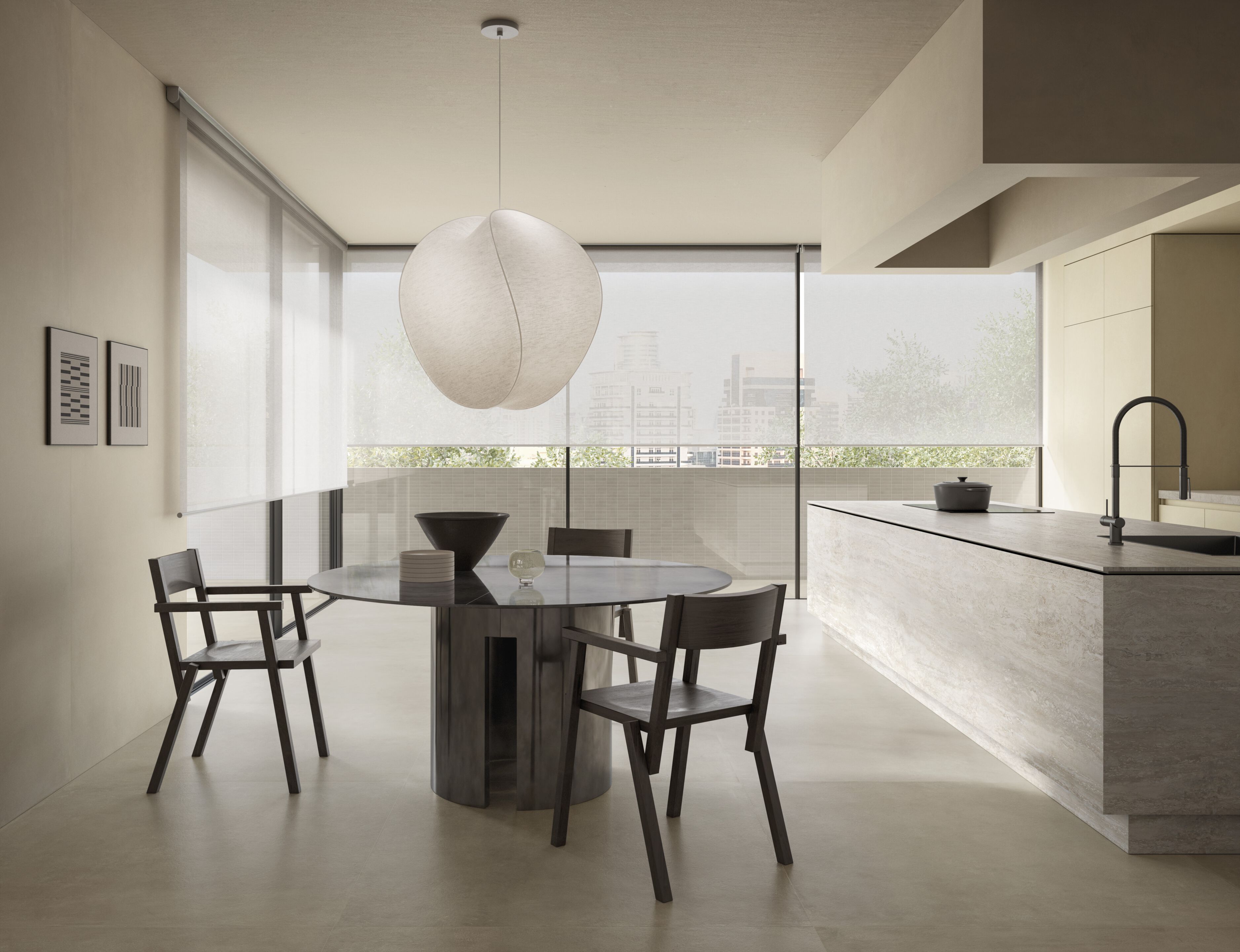 Пол / керамогранит с эффектом цемента Italgraniti цементы ARCH-00108139 - Вид №4