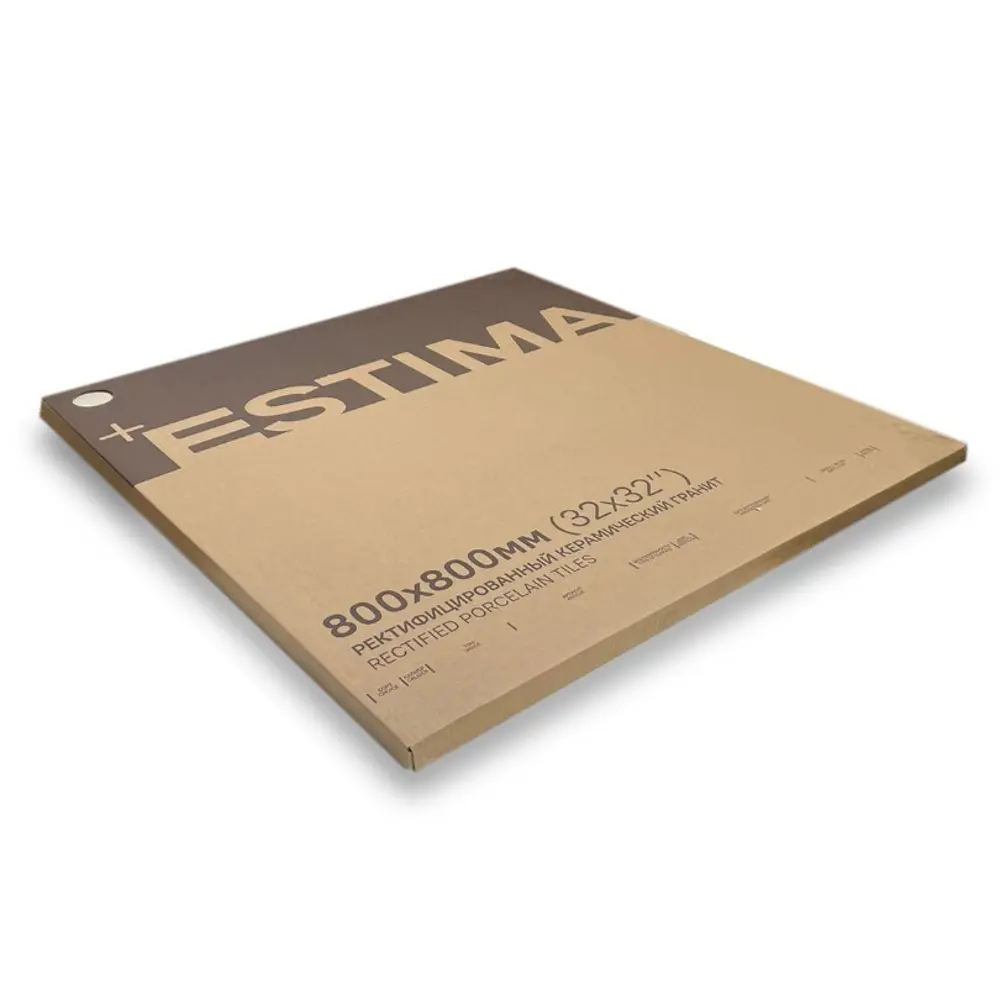 Глазурованный керамогранит Estima MO104 80x80 см 1.28 м² неполированный цвет бежевый Melody STLM-2212135 - Вид №4