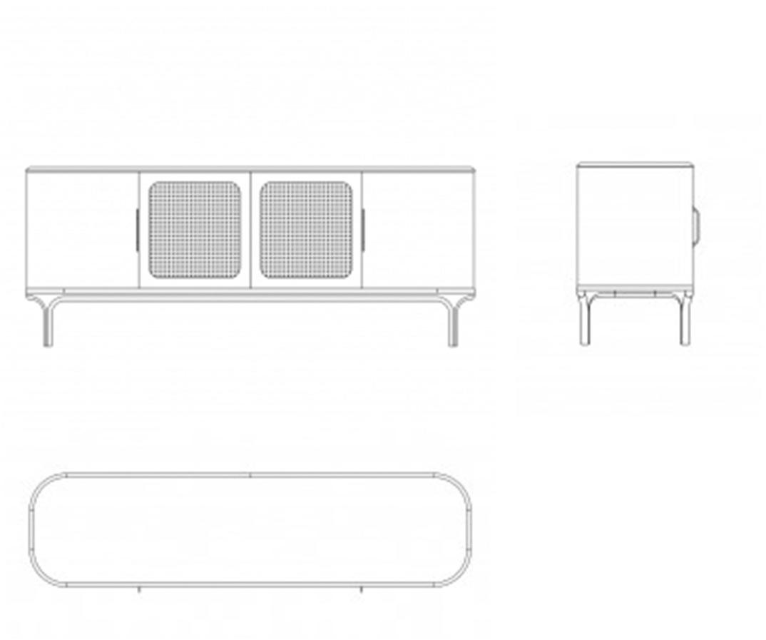 Morelato Буфет Joyce 1739/f - Вид №5