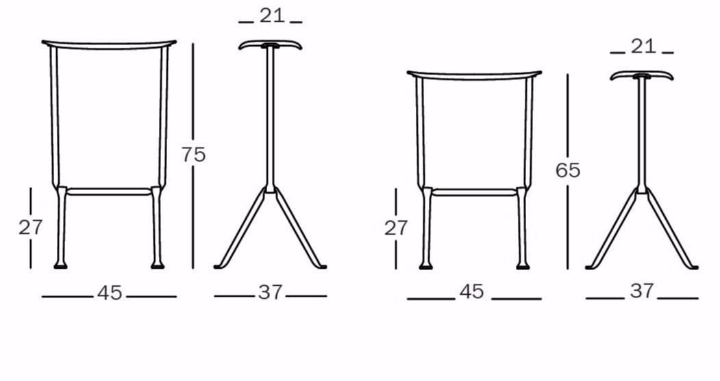 Magis Высокий барный стул Officina sun-id-1382295 - Вид №6