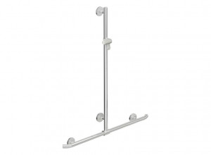 950.35.46051 Поручень для душа с выдвижным держателем для душа теплое прикосновение HEWI Greifen