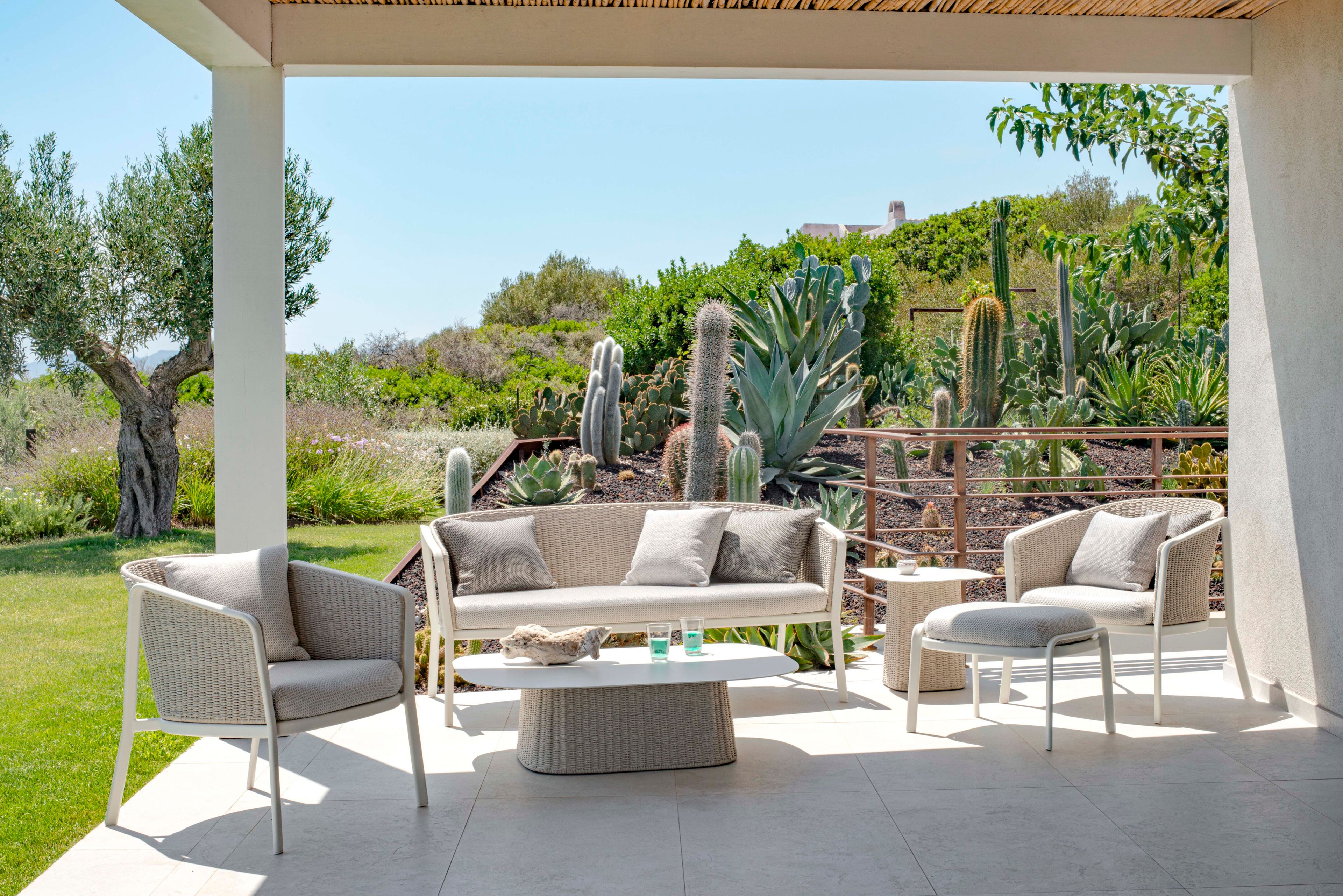 Алюминиевый стул и плоский плетеный Канат emu ARCH-00151224 - Вид №8