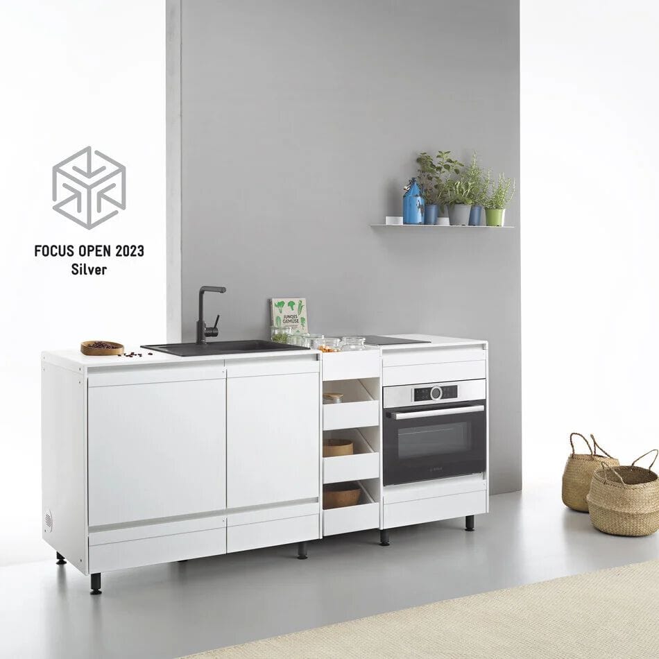 Линейная секционная кухня Stadtnomaden ARCH-00039780 - Вид №9