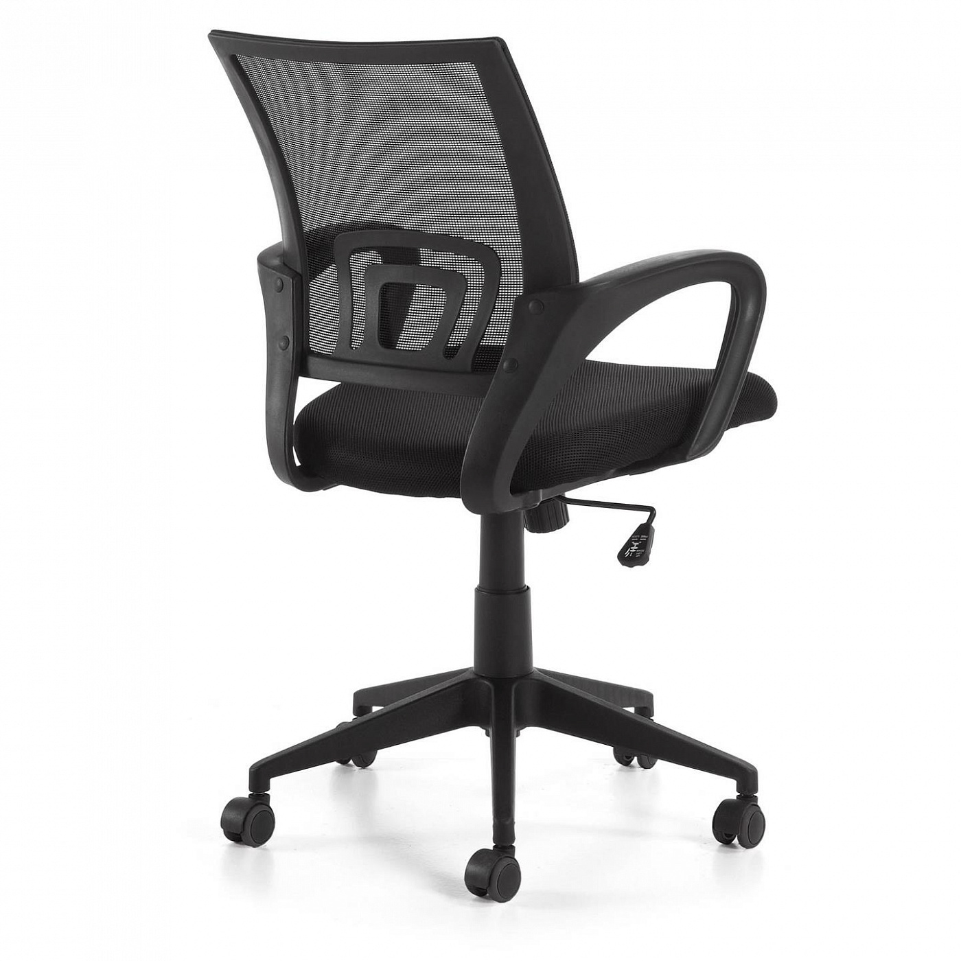 045270 Поворотное кресло Ebor черное La Forma Rail - Вид №5