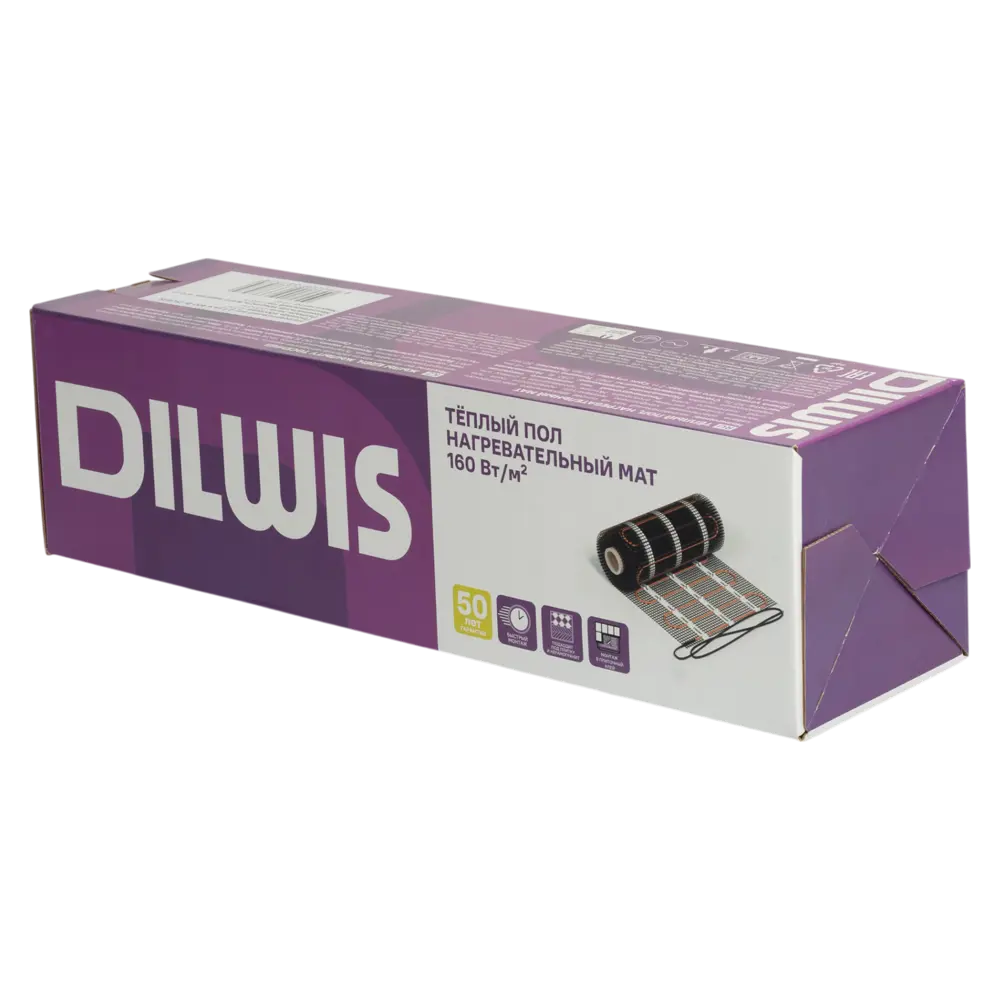 Нагревательный мат для теплого пола DILWIS 2.5 м2 400 Вт 89398461 STLM-2156917  - Вид №2