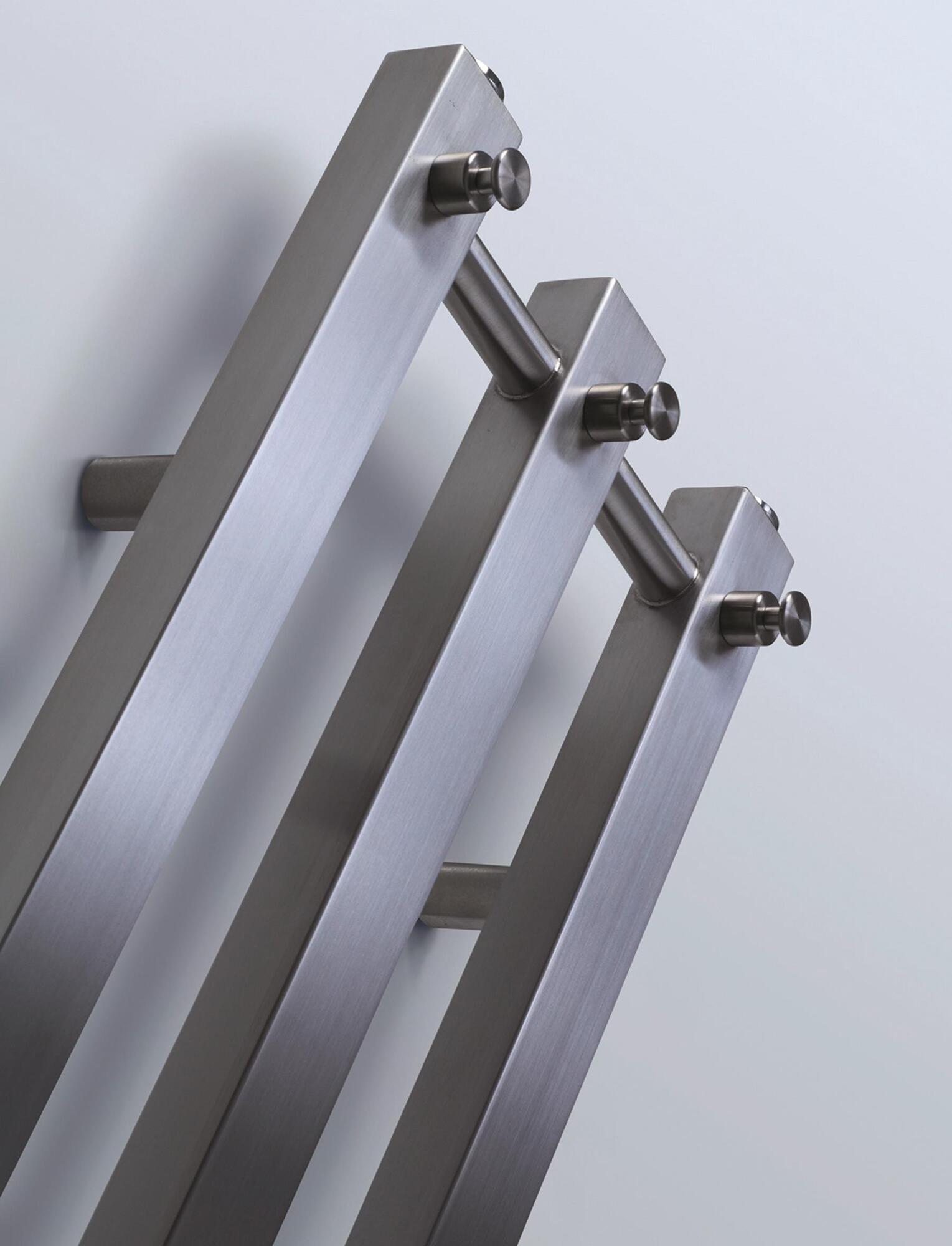 Радиатор Hammam MIMOSA Aluminium radiator комбинированный; электрический или водяной Алюминий  - Вид №8