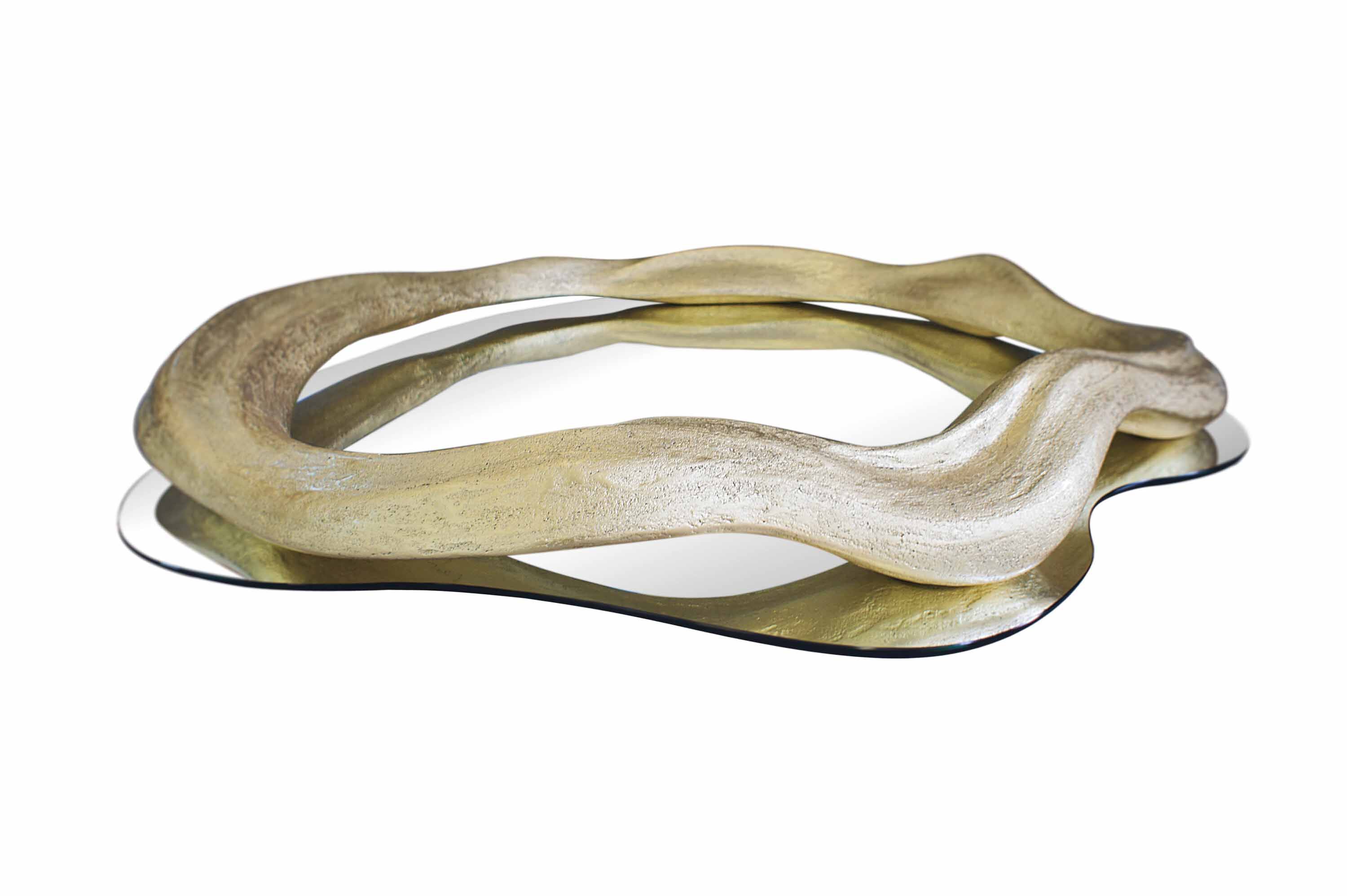 Настенное зеркало в рамке KARPA TWISTED ROUND S ARCH-00028068 - Вид №1