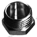 Заглушка 1/2  штуцер с бел. колп. и прокл. GF GENERAL FITING 1842202