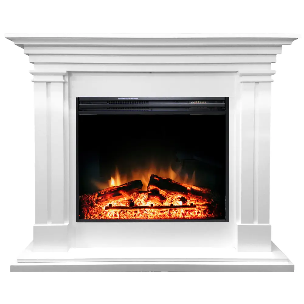 Каминокомплект Lyon с электроочагом Jupiter N белый ROYAL FLAME STLM-2129118