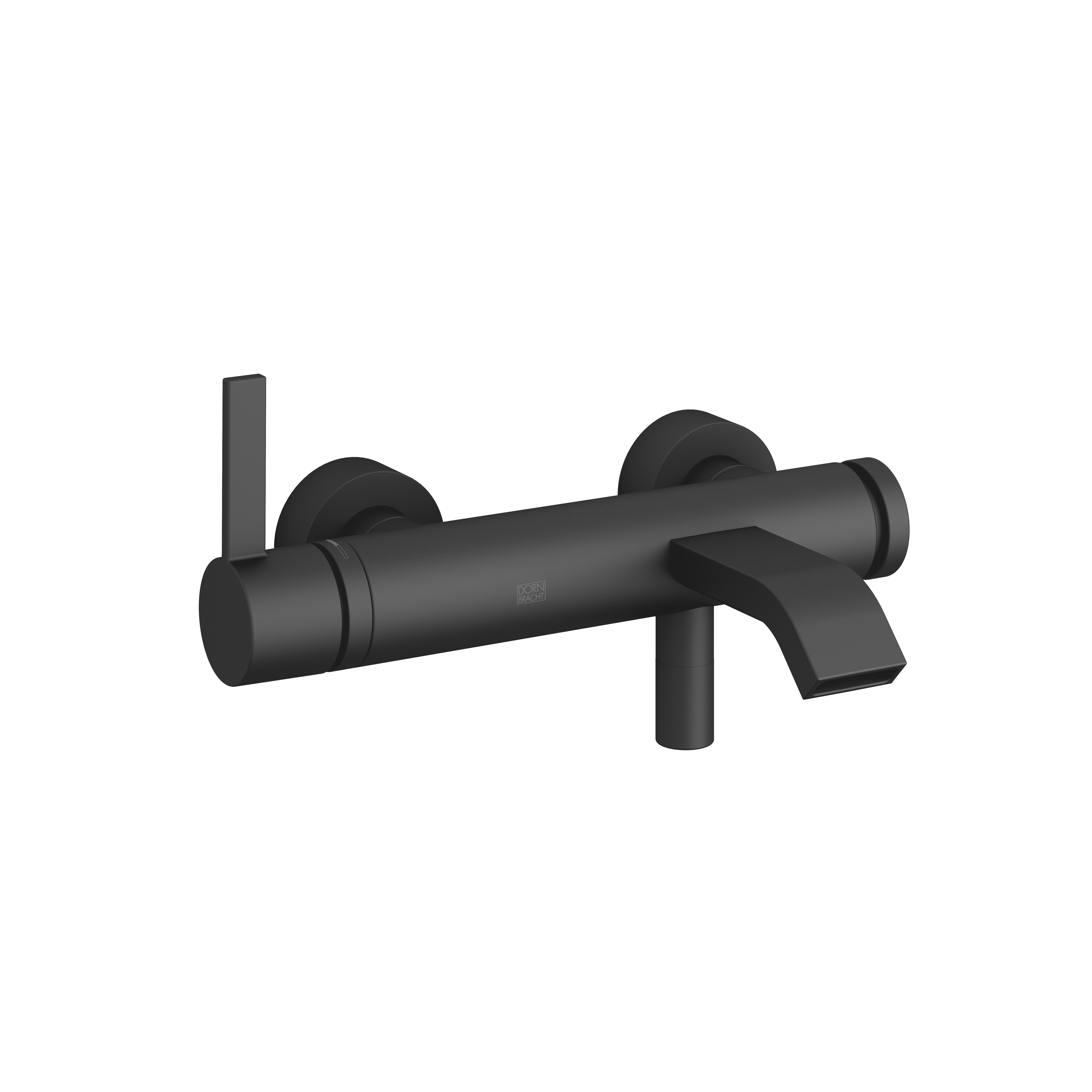 IMO Смеситель для ванны, однорычажный, настенный, без душевого гарнитура, матовый черный DornBracht 33200671-33