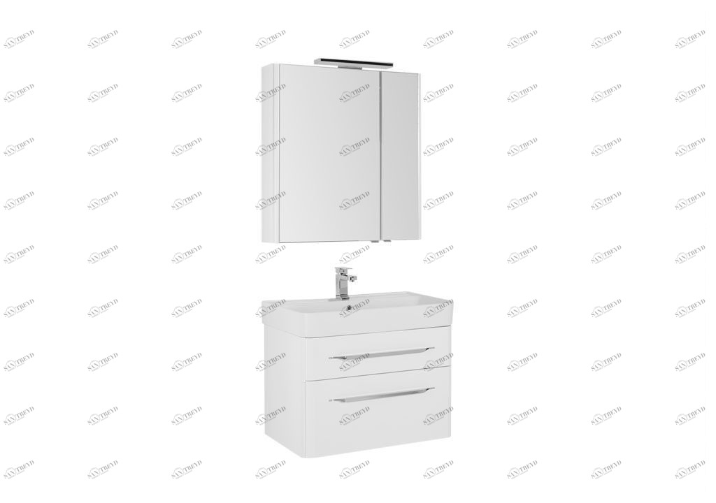 Мебель для ванной Aquanet Виченца 80 белый 00199302