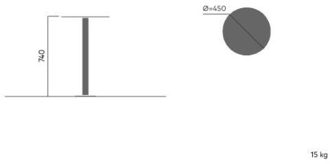 VESTRE Стол для пикника из стали и дерева April sun-id-1381246 - Вид №12