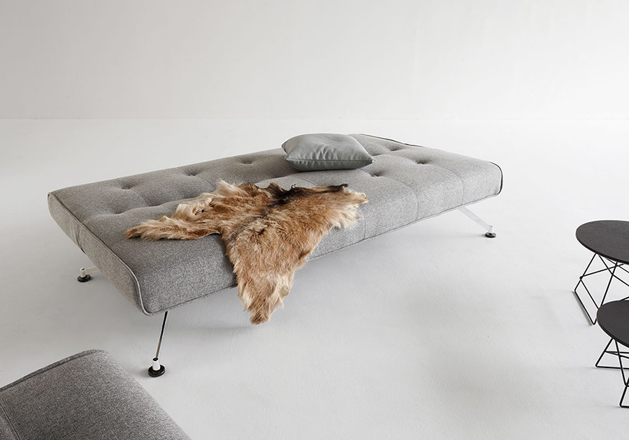 Диван Clubber с хромированными ножками, угольный Innovation Living CLUBBERS1 - Вид №5