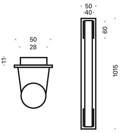 Top Light Настенный светильник для ванной Two socket sun-id-1386641 - Вид №3
