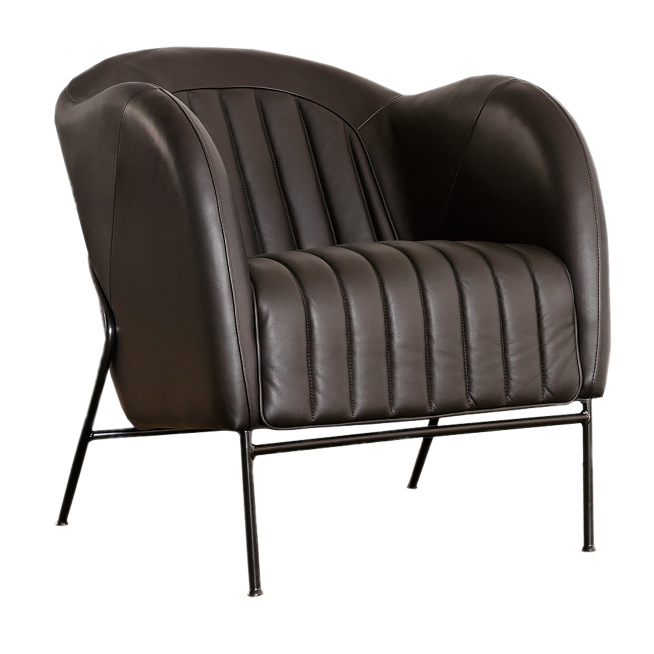 Кресло Mini черное SITS MINI 192466 Коричневый - Вид №1