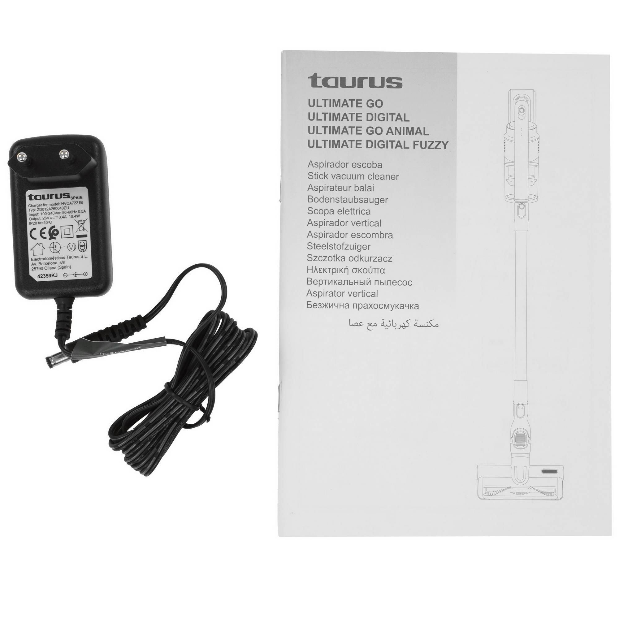 9920427 Пылесос вертикальный   Taurus Ultimate Go  белый STDN-0118077 - Вид №8