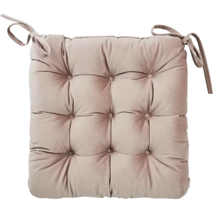 Linen Way Подушка для стула Fossil 4 серо-розовая 40х36 см 89337716