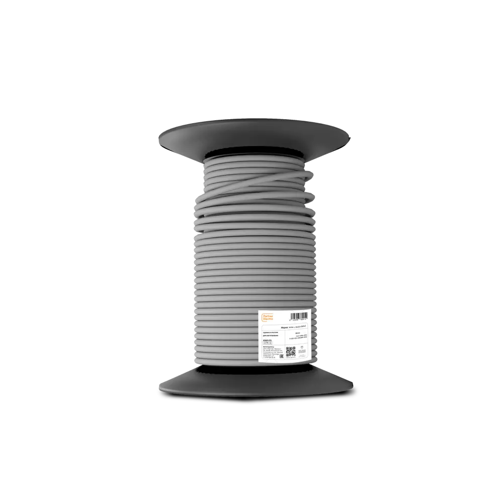 Кабель Партнер-Электро NYM 5x2.5 на отрез ГОСТ цвет серый STLM-2195753 - Вид №1