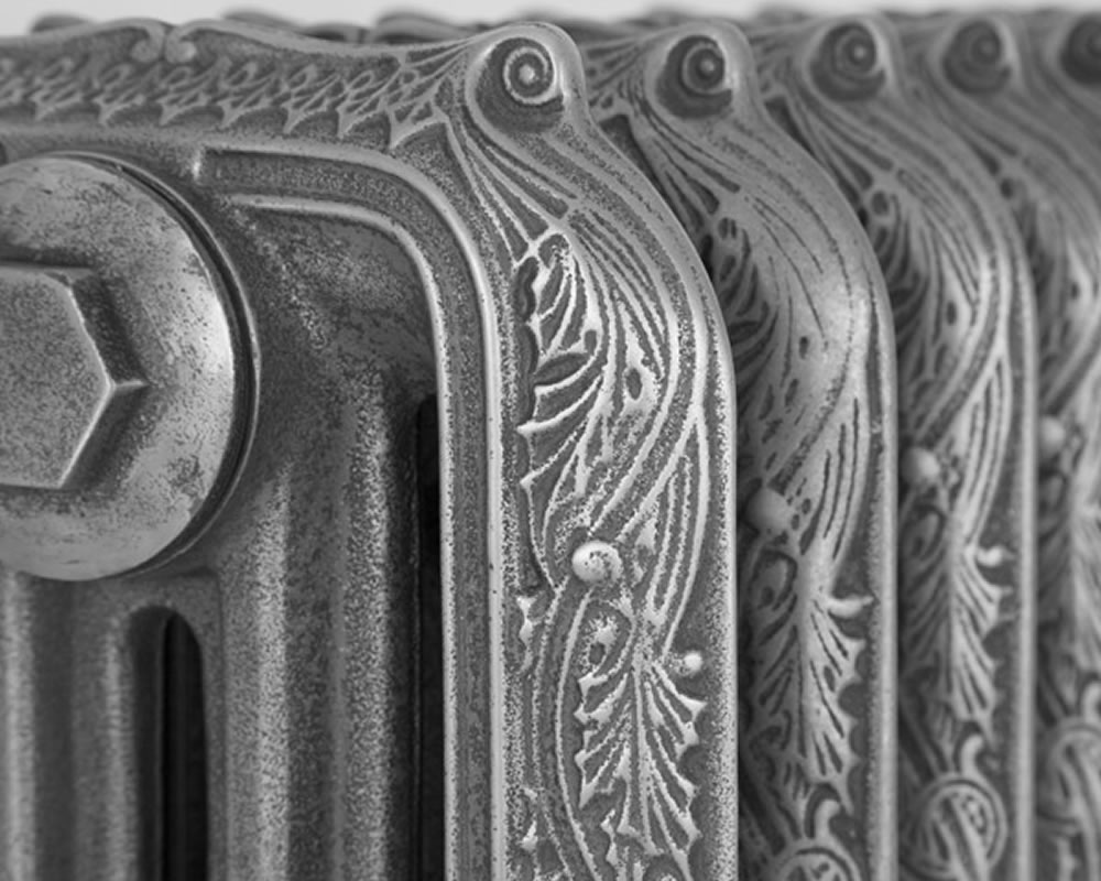 TBK114/115 Ленточный 4-х колонный чугунный радиатор Сarronheating  - Вид №5