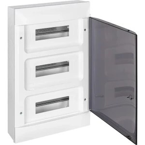 Щит распределительный навесной Legrand Practibox S 36 модулей IP40 пластик цвет дымчатый