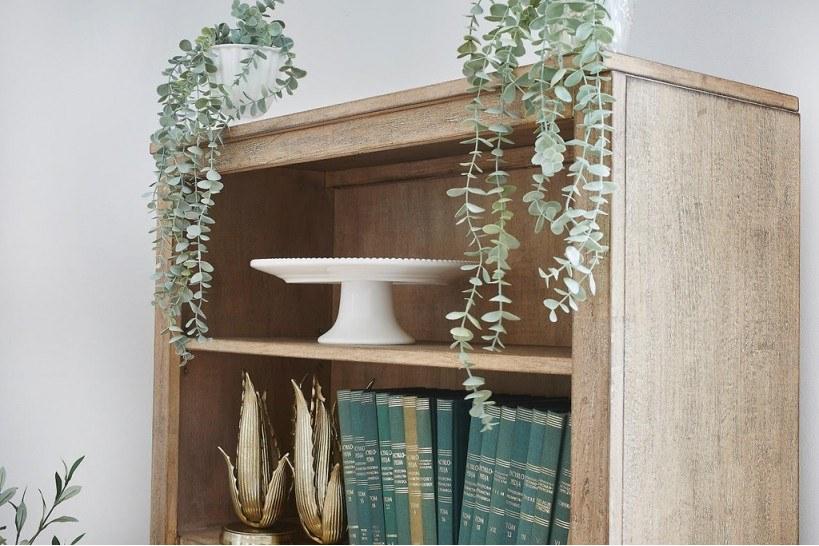 Arrediorg.it® Самонесущий открытый книжный шкаф из массива дерева Coppelia H870 bookcase (h03)  - Вид №3