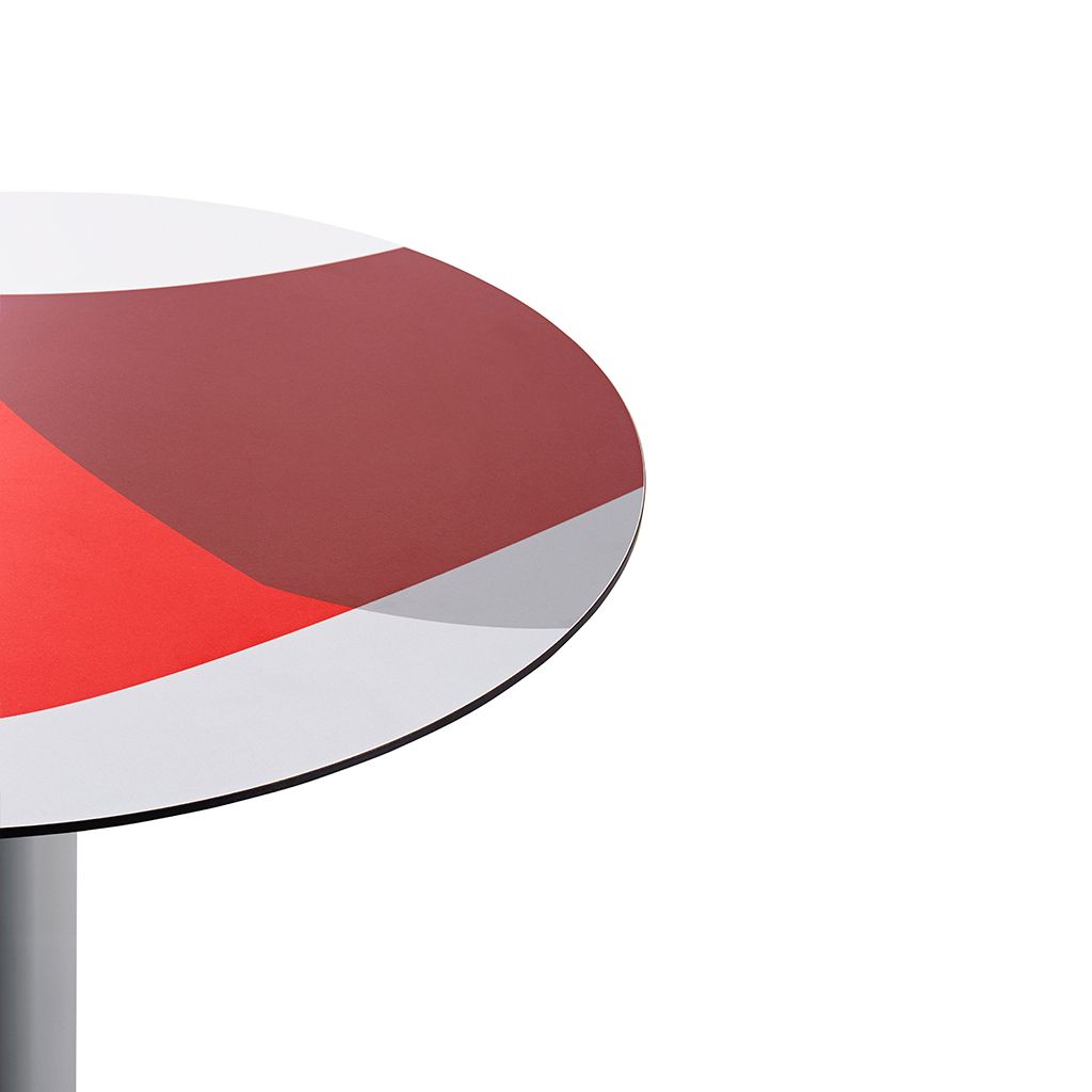 Круглый ламинированный стол Diabla Abstrakt Mona ARCH-00087852 - Вид №5