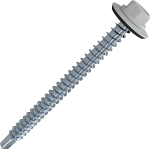 Кровельные саморезы STANDERS RAL9003 сверлоконечные белые 5.5x38, на вес (около 149 шт/кг) 82182028 STLM-2182002