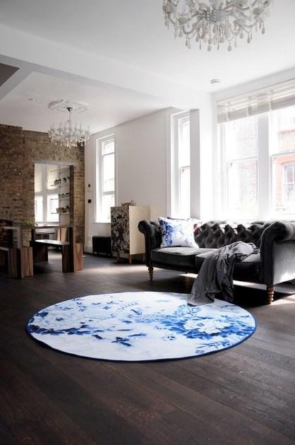 Mineheart Ковер из полиамида круглый Peony play sun-id-1373046 - Вид №2