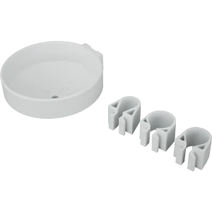 Мыльница для душевой штанги Orange DISH-W пластик цвет белый 82174485 STLM-2153124