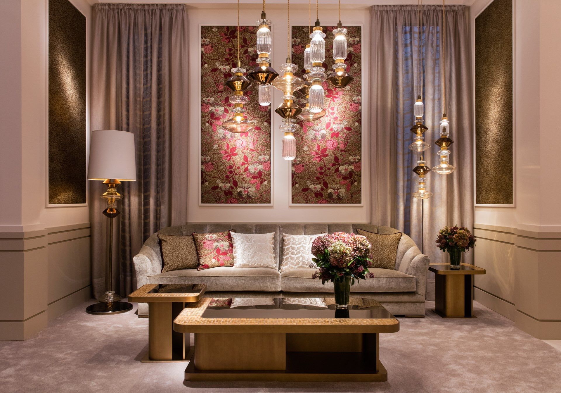 Прямоугольный бронзовый журнальный столик Sicis Diamond ARCH-00099461 - Вид №2