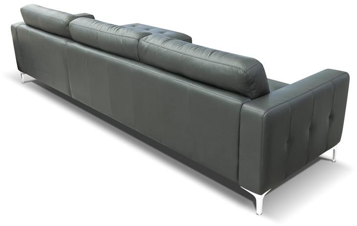 Rossini Sofas Мягкий кожаный диван с шезлонгом sun-id-1511716 - Вид №2