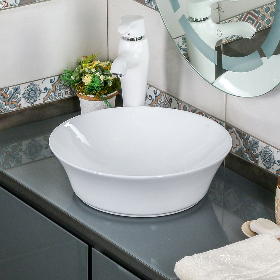 Накладная раковина melana mln-78114 78114-805 - Вид №2
