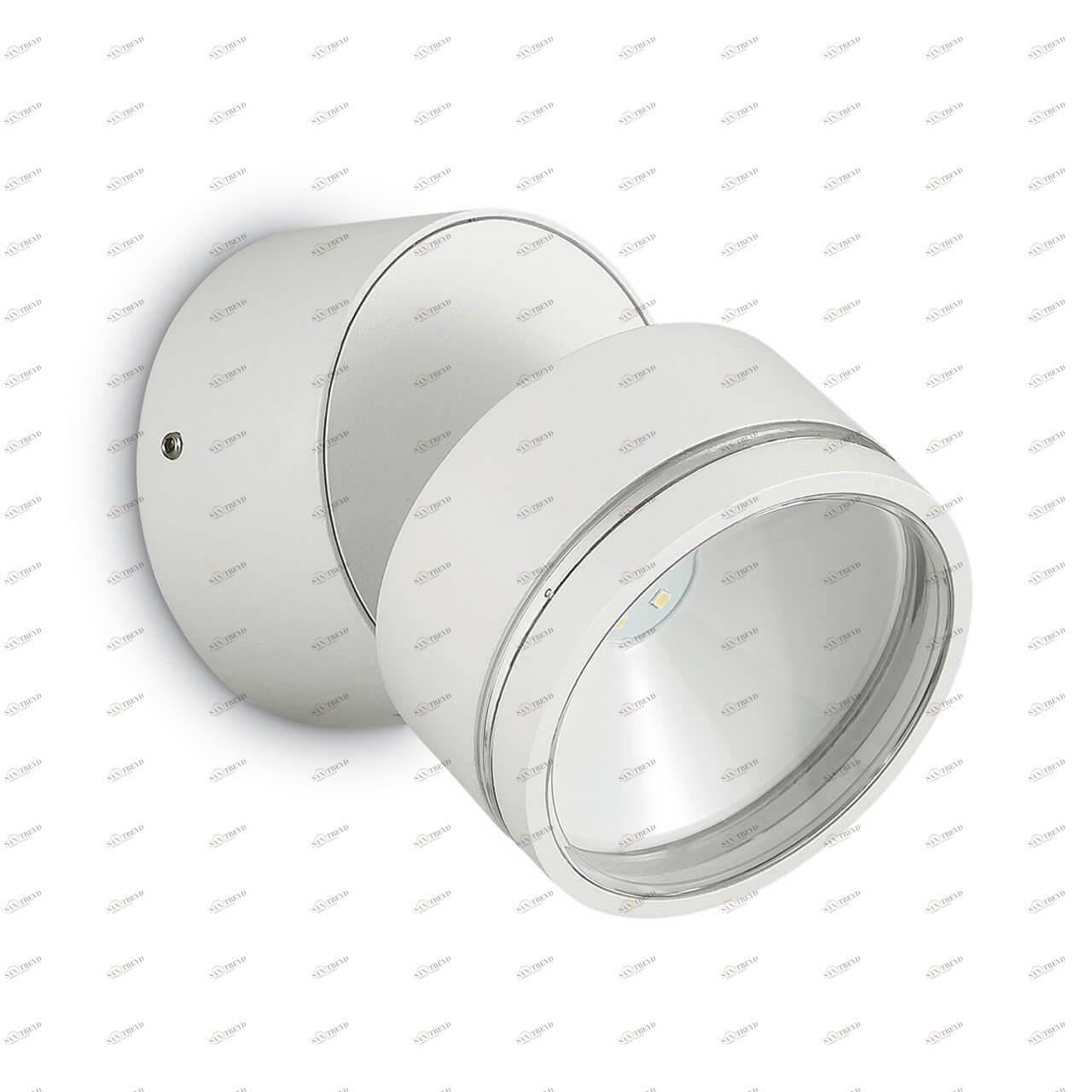 Уличный настенный светодиодный светильник белый Ideal Lux Omega Ap Round Bianco Omega Ap Round 4000K IDEAL LUX OMEGA ROUND 00-3897904 Белый 