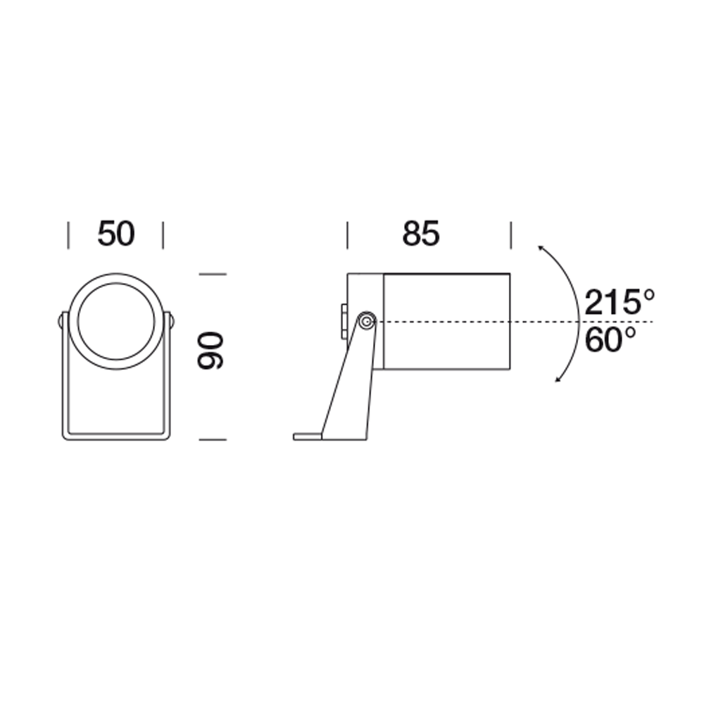 9405161 Проектор Platek NANO XL Proiettore  NANO XL Прожектор - 1 COB 4000K 20°  - Вид №10