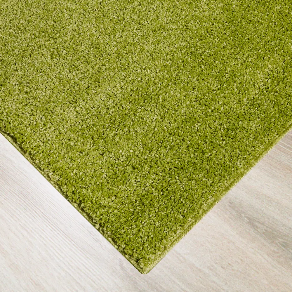 KREAFORTA Shaggy Bosfor — ковер с длинным ворсом в современном зеленом цвете 89394328 STLM-1569272 - Вид №2