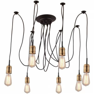 Подвесная люстра Arte Lamp Mazzetto A4290SP-7BK ARTE LAMP MAZZETTO 187678 Медь