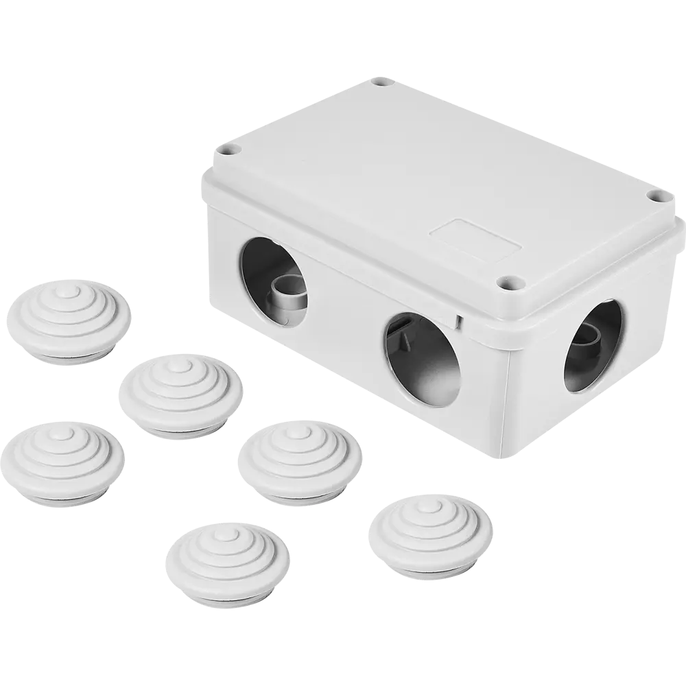 Распределительная коробка Lexman открытого типа 120×80×50 мм 88460773 STLM-1103935 - Вид №1