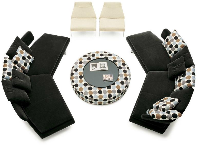 B&B Italia Угловой диван в ткани Arne sun-id-1349091 - Вид №1