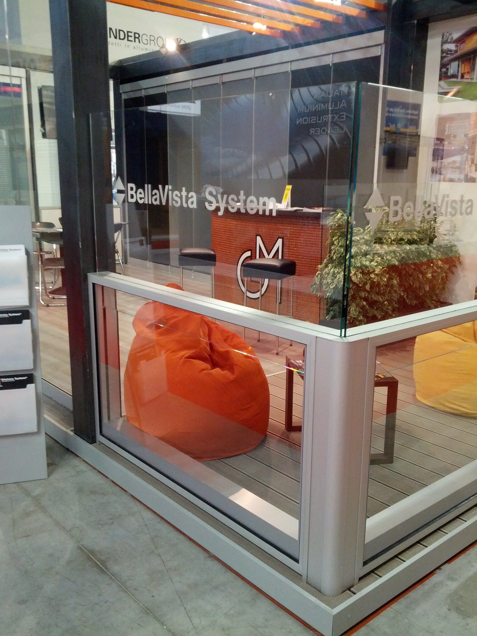 Алюминиевый и стеклянный экран dehors GM MORANDO Bellavista System ARCH-00015351 - Вид №14