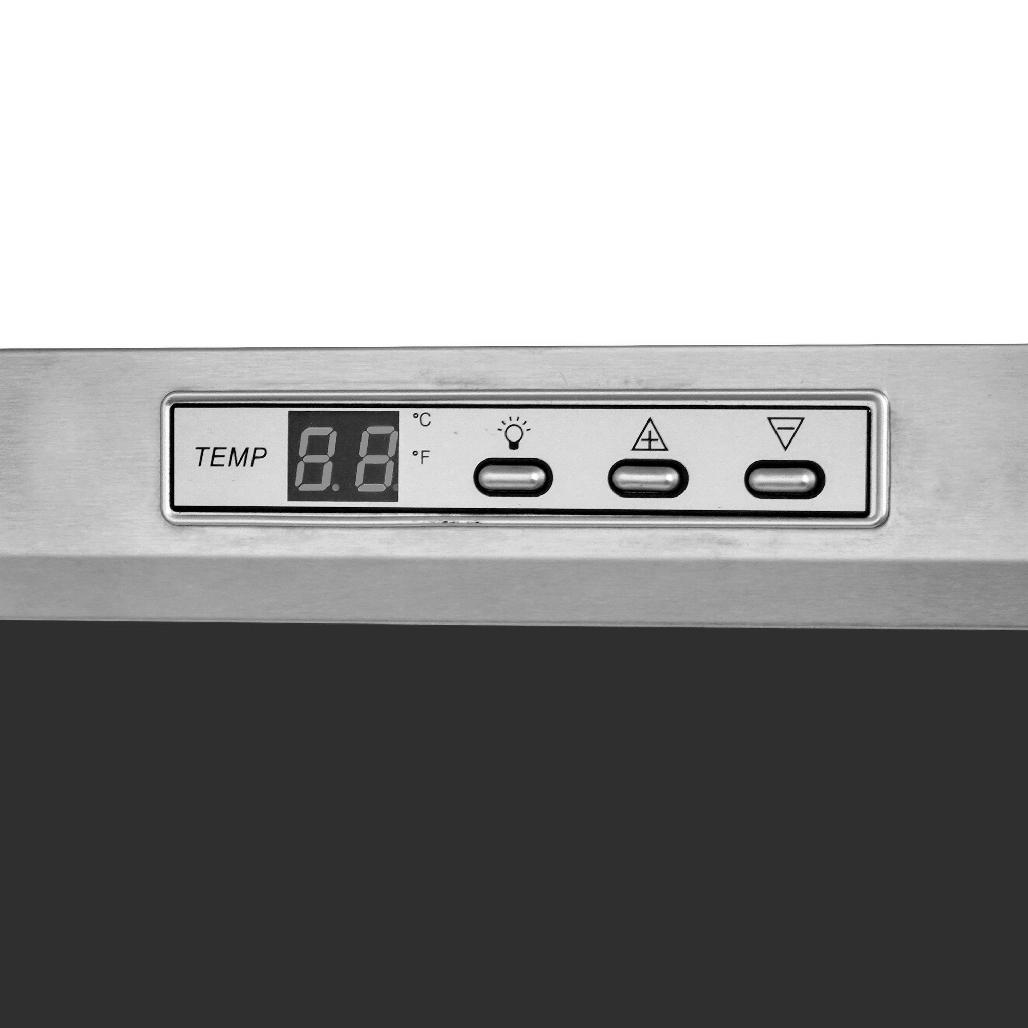 9915010 Холодильная витрина   Viatto VA-JC62WD черный STDN-0102373 - Вид №5