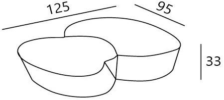 ELITE TO BE Журнальный столик из литого алюминия sun-id-1377621 - Вид №3