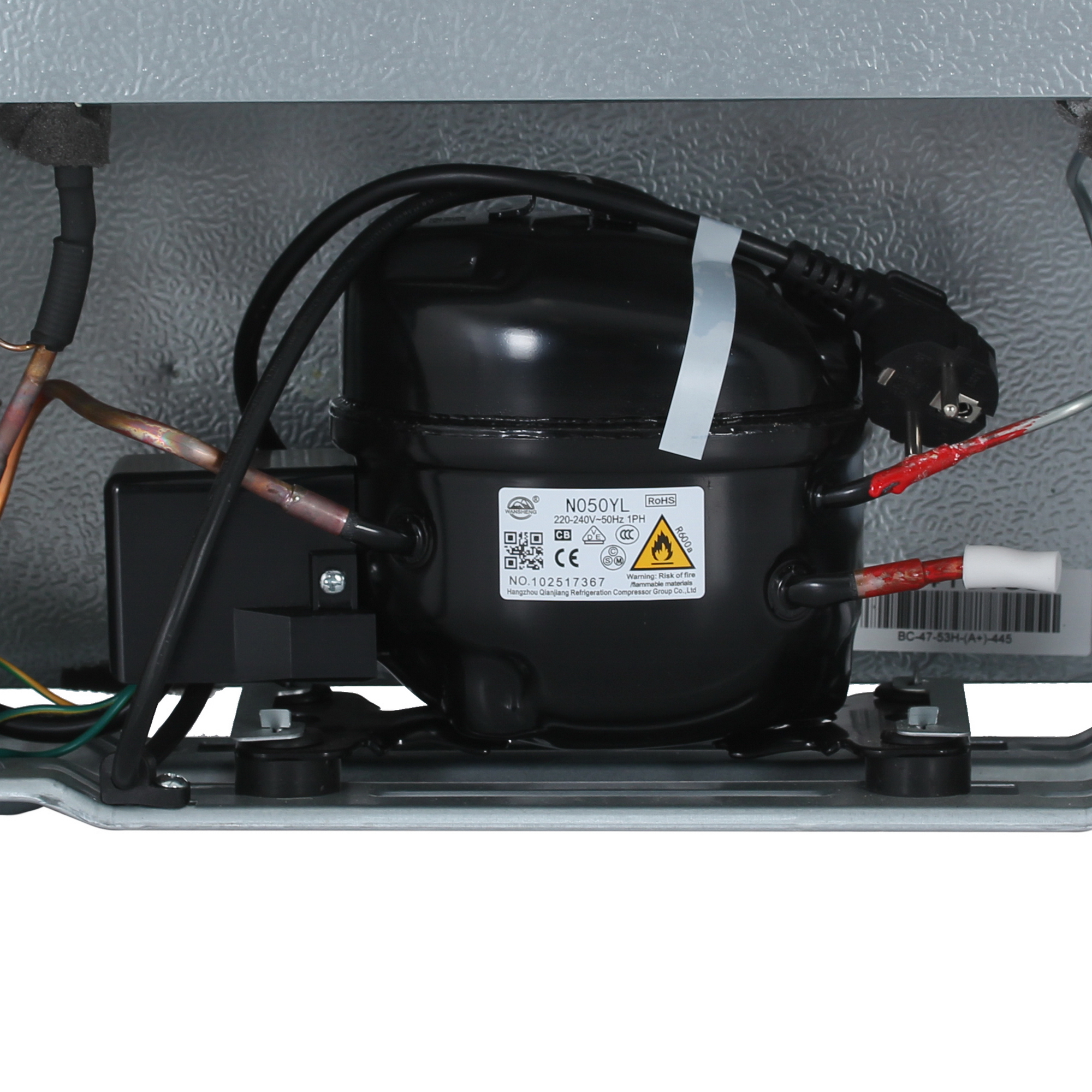 9078058 Холодильник компактный   Oursson RF0480/WH белый STDN-0112283 - Вид №12