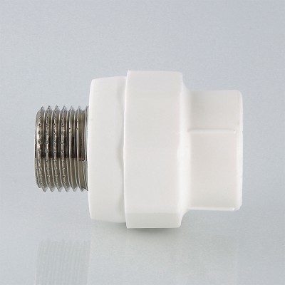 VTp.701.0.02504 Фитинг полипропиленовый с переходом на наружную резьбу Valtec 25 мм х 1/2"  - Вид №4