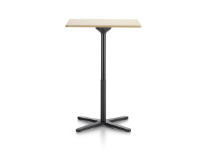 Высокий прямоугольный стол с меламиновой столешницей