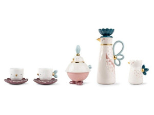 Фарфоровый кофейный набор